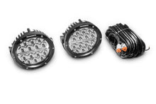 Load image into Gallery viewer, Go Rhino 750700623DRS Bright Series - Two Round 6" LED Driving Light Kit W/Daytime RunningLight