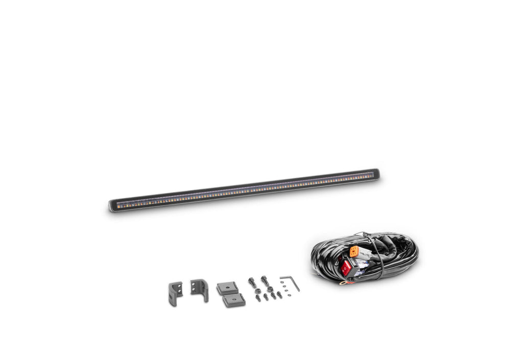 Go Rhino 750002014CBS Flash Series - 20" Multi-Function Slim LED Light Bar - White/Amber/Red
