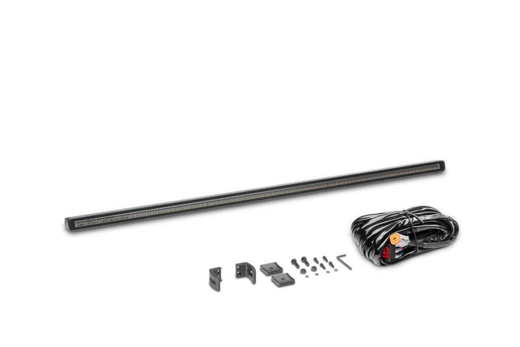 Go Rhino 750003014CBS Flash Series - 30" Multi-Function Slim LED Light Bar - White/Amber/Red
