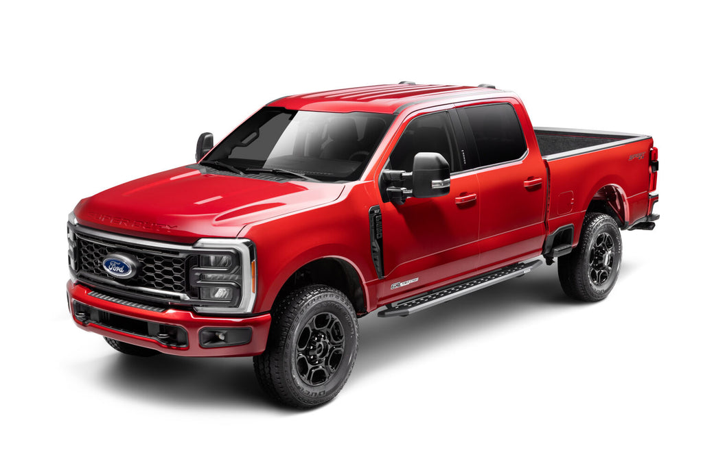 Go Rhino 69415587SPC RB20 Slim Line Running Boards with Mounting Brackets Kit for Select Ford F-150, Ford F-250 Super Duty, Ford F-350 Super Duty