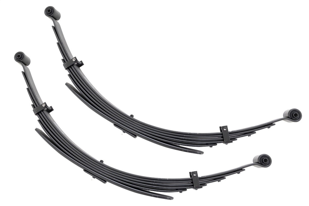 Rough Country 8028KIT Leaf Spring for Select Chevrolet K10, Chevrolet K10 Pickup, Chevrolet K10 Suburban, Chevrolet K20, Chevrolet K20 Pickup, Chevrolet K20 Suburban, Chevrolet K5 Blazer, Chevrolet V10, Chevrolet V10 Suburban, GMC Jimmy, GMC K15, GMC K15