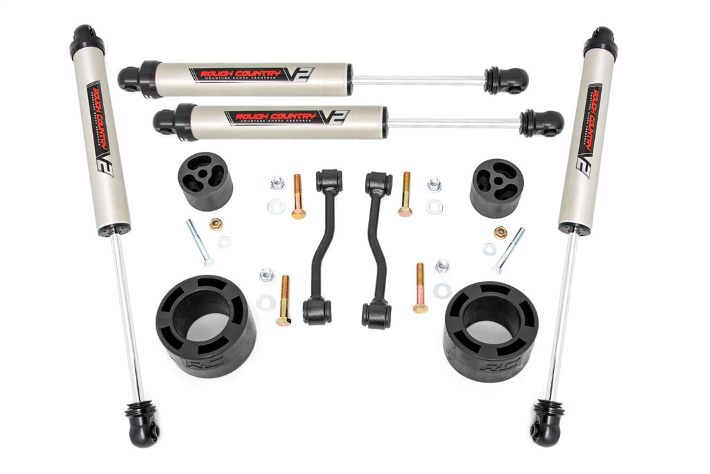 Rough Country 61370 Leveling Lift Kit w/Shocks for Select Jeep Gladiator