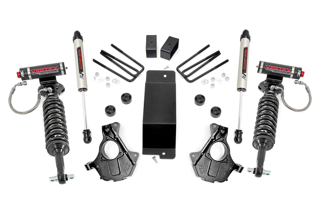 Rough Country 11957 Suspension Lift Kit w/Shocks for Select Chevrolet Silverado 1500, GMC Sierra