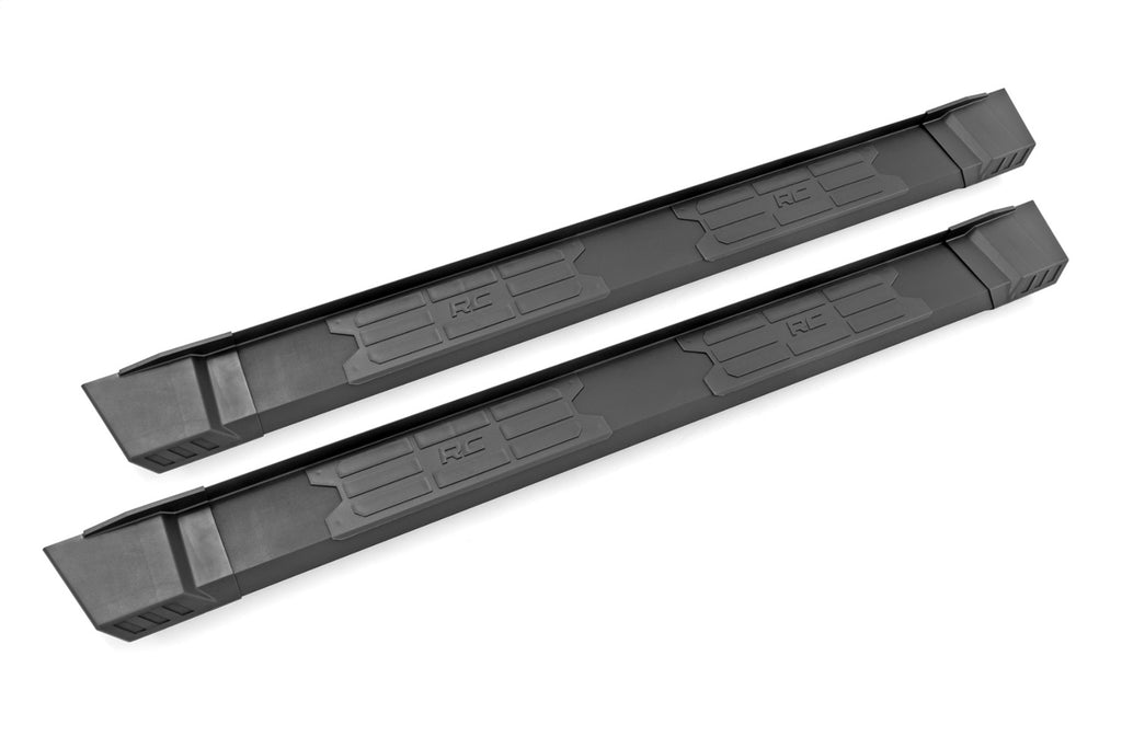 Rough Country SRB071785A HD2 Cab Length Running Boards for Select Chevrolet Silverado 1500, Chevrolet Silverado HD, Chevrolet Silverado HD, GMC Sierra HD, GMC Sierra HD
