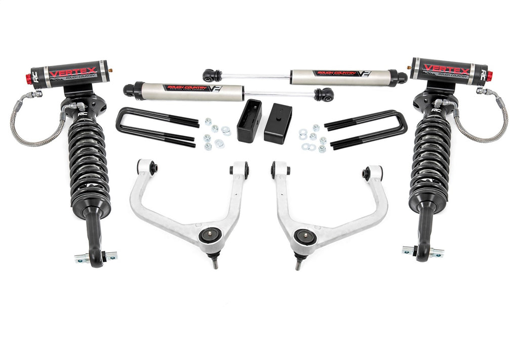 Rough Country 29557 Suspension Lift Kit w/Shocks for Select Chevrolet Silverado 1500, Chevrolet Silverado LTD