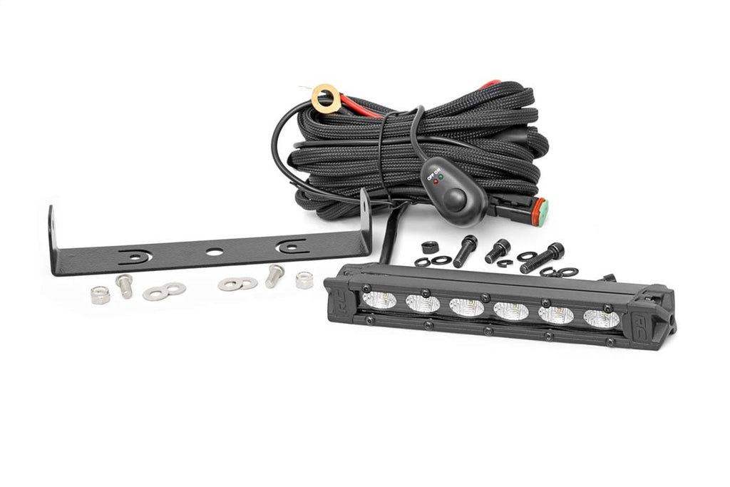 Rough Country 92018 Slimline Cree Black Series LED Light Bar for Select Honda TRX500FE2 FourTrax Foreman 4x4 ES with EPS, Honda TRX500FM1 FourTrax Foreman 4x4, Honda TRX520FA5 FourTrax Foreman Rubicon Auto DCT, Honda TRX520FA6 FourTrax Foreman Rubicon