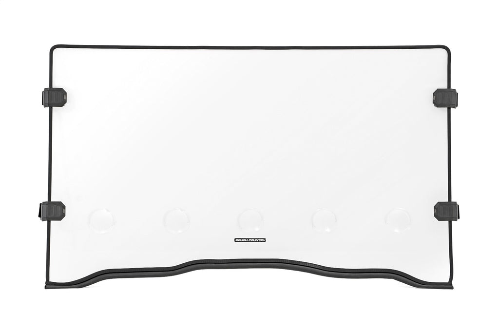 Rough Country 98262020 Windshield for Select Honda SXS1000M3 Pioneer 1000, Honda SXS1000M3 Pioneer Deluxe, Honda SXS1000M3 Pioneer EPS, Honda SXS1000M3 Pioneer Forest, Honda SXS1000M3 Pioneer Limited Edition, Honda SXS1000M3 Pioneer Special Edition,