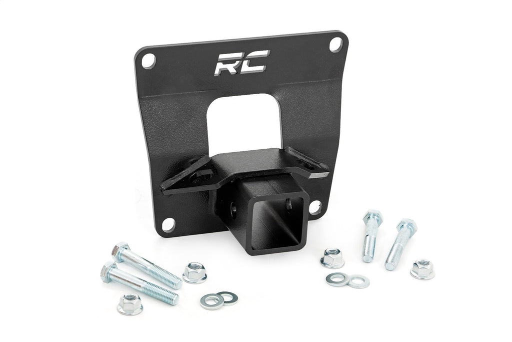 Rough Country 92028 Receiver Hitch Plate for Select Honda SXS10S2R Talon 1000R, Honda SXS10S2R Talon 1000R Special Edition, Honda SXS10S2RD Talon 1000R FOX Live Valve, Honda SXS10S2X Talon 1000X, Honda SXS10S2XD Talon 1000X FOX Live Valve, Honda SXS10S4