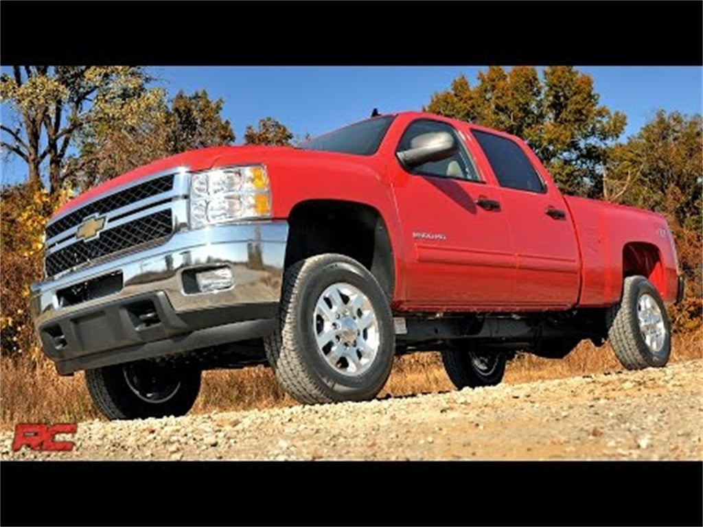 Rough Country 9593 Front Leveling Kit for Select Chevrolet Silverado HD, Chevrolet Silverado HD, GMC Sierra HD, GMC Sierra HD
