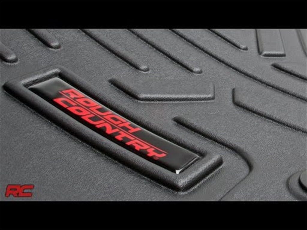 Rough Country M-31212 Heavy Duty Floor Mats for Select Ram 1500, Ram Classic