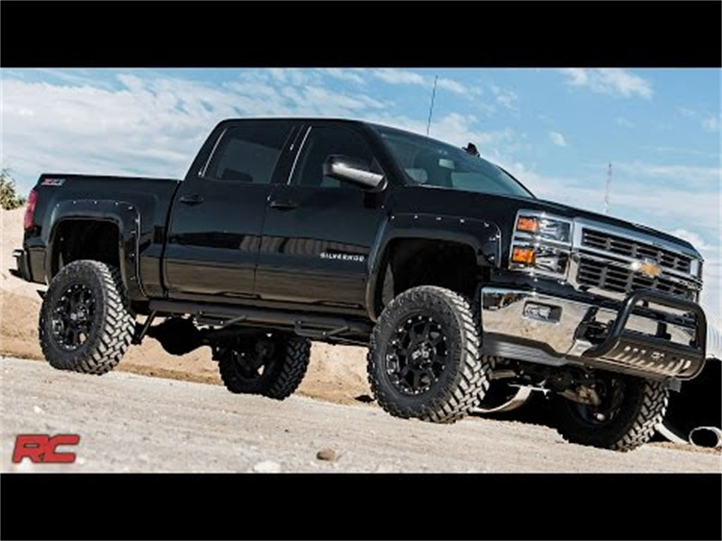 Rough Country 17450 Suspension Lift Kit w/Shocks for Select Chevrolet Silverado 1500, GMC Sierra