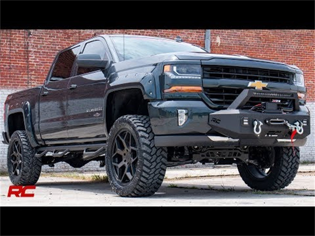 Rough Country 26450 Suspension Lift Kit w/Shocks for Select Chevrolet Silverado 1500, GMC Sierra