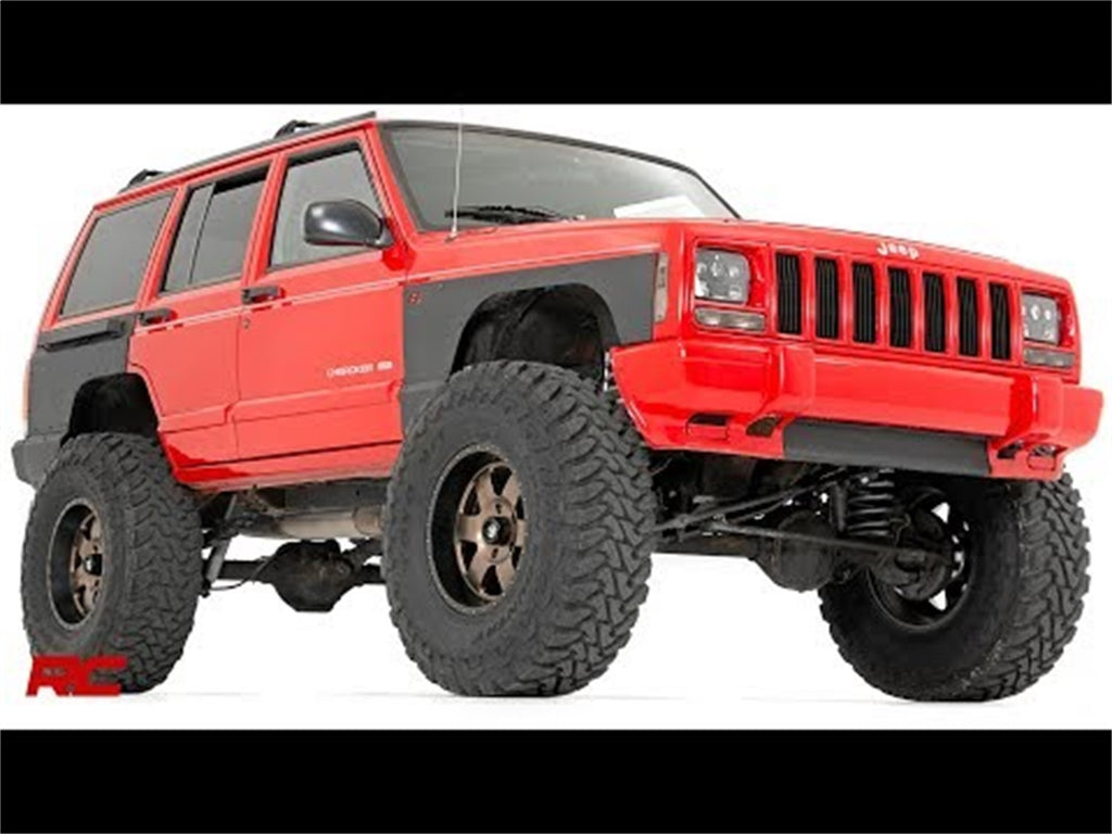 Rough Country 10581 Quarter Panel Armor for Select Jeep Cherokee
