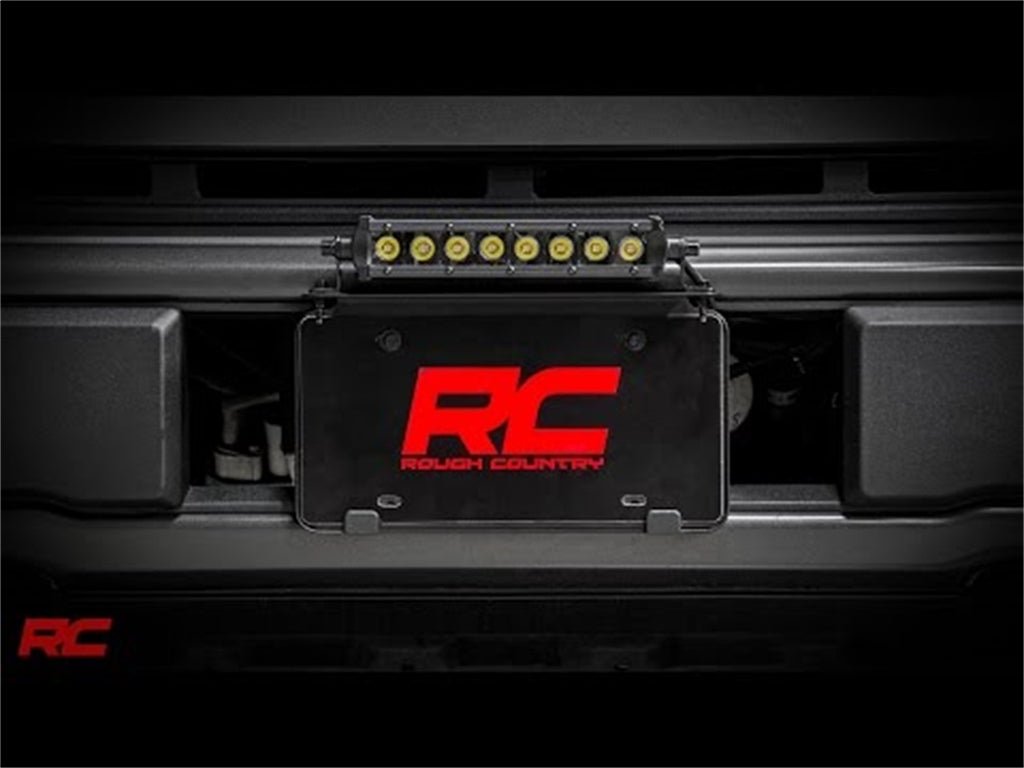 Rough Country 70183 Cree Black Series LED License Plate Mount Kit