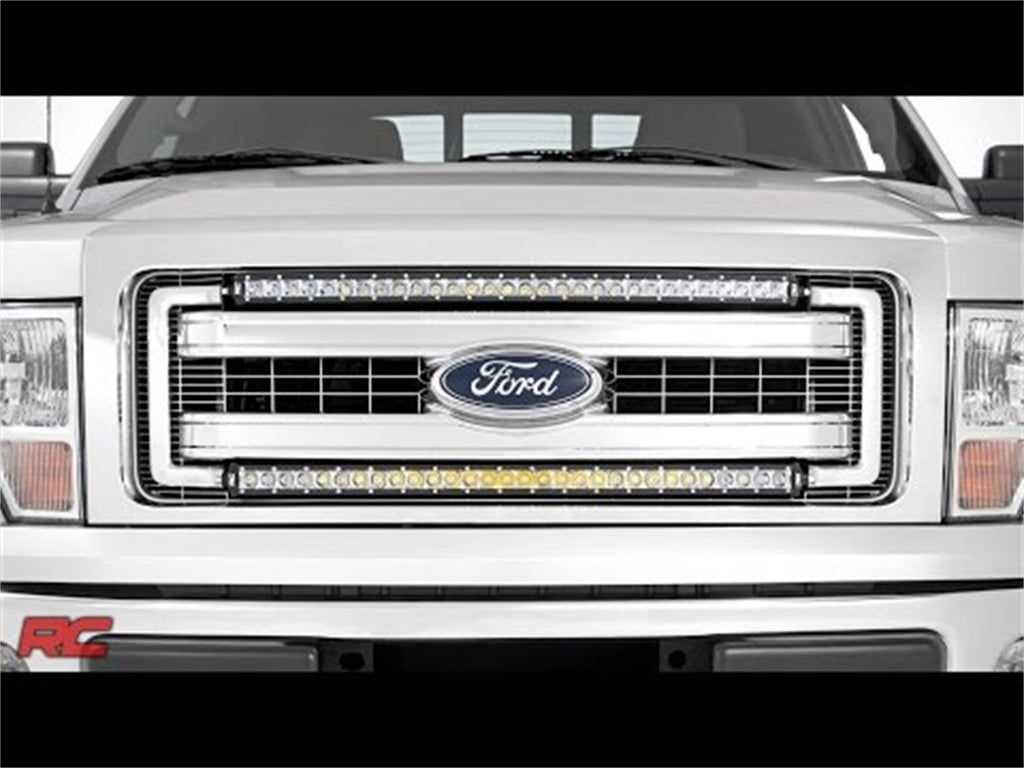 Rough Country 70659 Cree Chrome Series LED Light Bar for Select Ford F-150