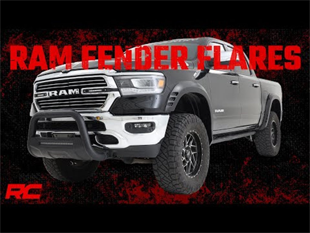 Rough Country F-D319201-PXJ Fender Flares for Select Ram