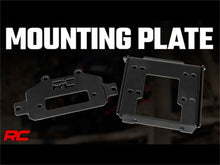 Load image into Gallery viewer, Rough Country 93042 Winch Mounting Plate for Select Polaris RZR S EPS, Polaris RZR XP 1000, Polaris RZR XP EPS, Polaris RZR XP EPS DYNAMIX Edition, Polaris RZR XP EPS Desert Edition, Polaris RZR XP EPS Fox Edition, Polaris RZR XP EPS Gold Matte Metallic