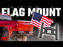 Load image into Gallery viewer, Rough Country 117500 Universal Hitch Dual Flag Pole Holder