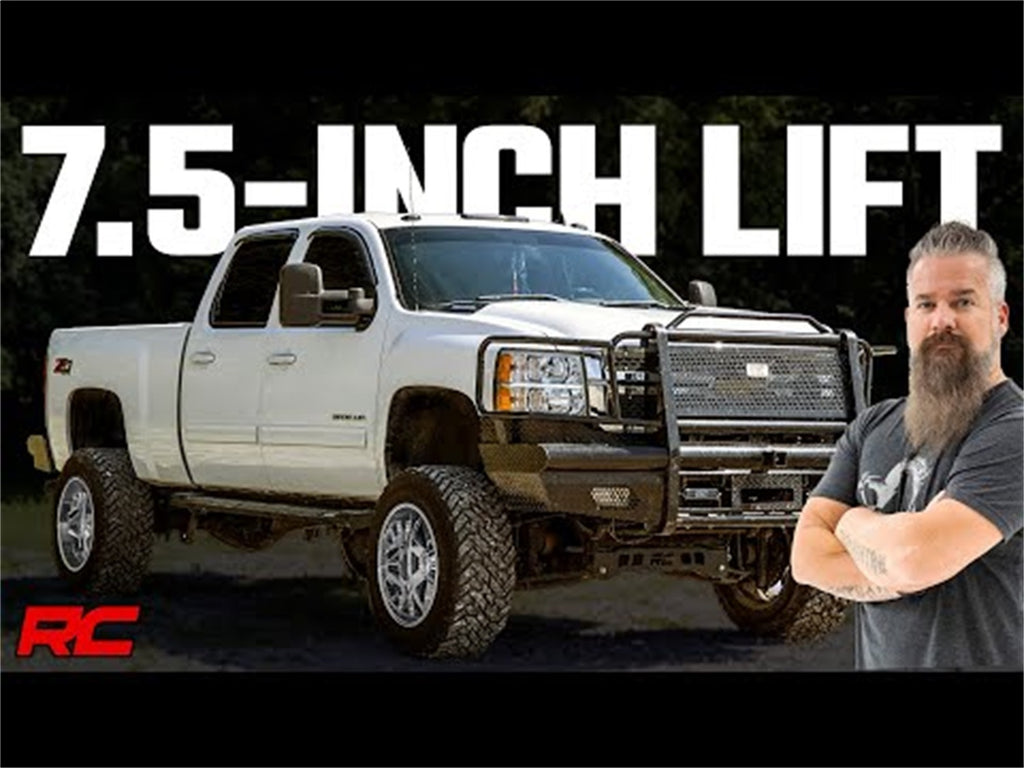 Rough Country 10430 Suspension Lift Kit for Select Chevrolet Silverado HD, Chevrolet Silverado HD, GMC Sierra HD, GMC Sierra HD