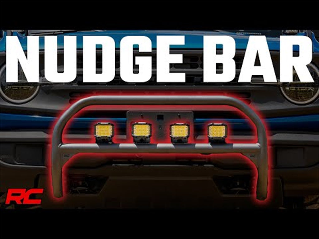 Rough Country 51047 Nudge Bar for Select Ford Bronco