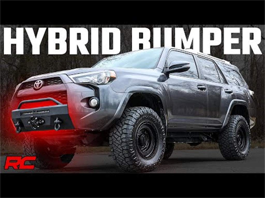 Rough Country 10743A LED Front Bumper for Select Toyota 4Runner