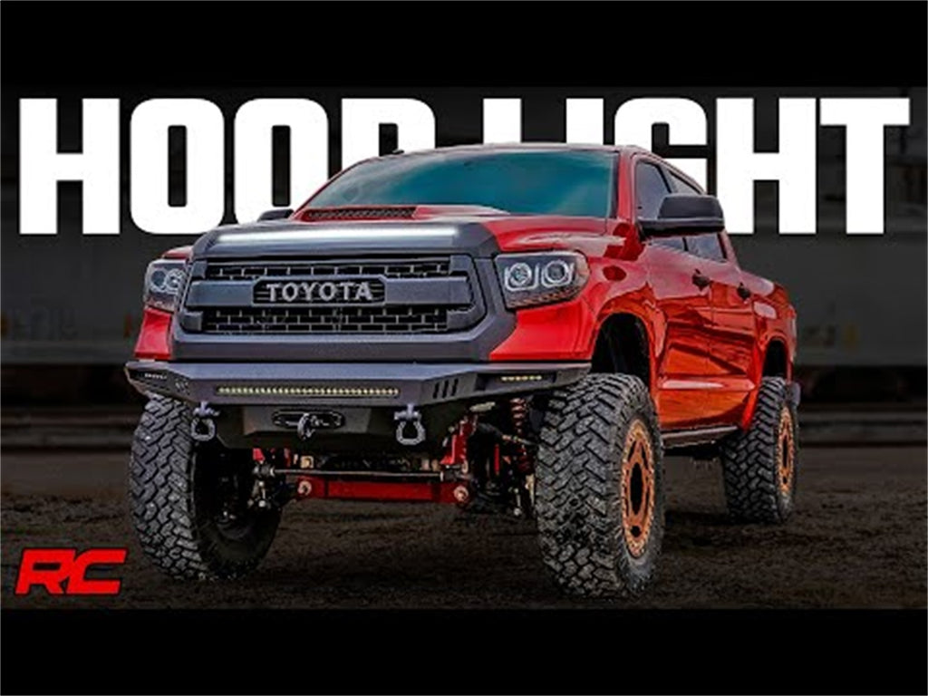 Rough Country 70847 LED Hood Bulge Kit for Select Toyota Tundra