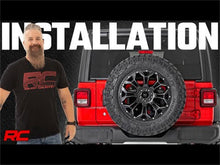 Load image into Gallery viewer, Rough Country 10529 Spare Tire Relocation Bracket for Select Jeep Wrangler