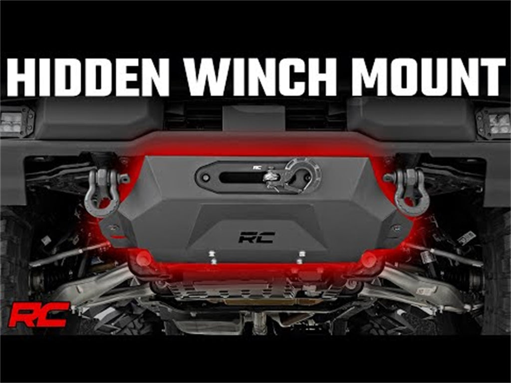 Rough Country 51059 Winch Mounting Plate for Select Ford Bronco