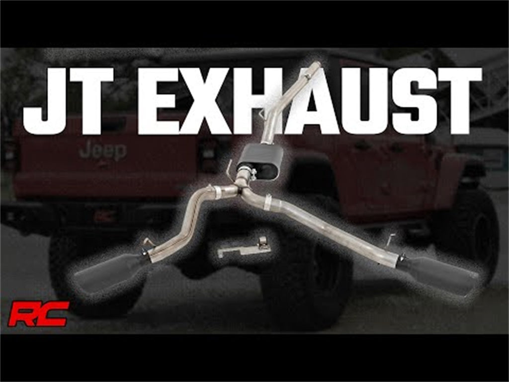 Rough Country 96015 Exhaust System for Select Jeep Gladiator