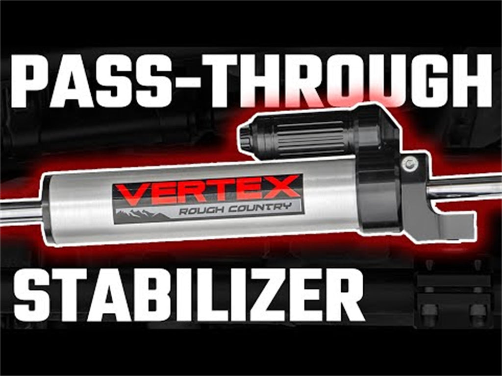 Rough Country 680900 Steering Stabilizer for Select Jeep Wrangler