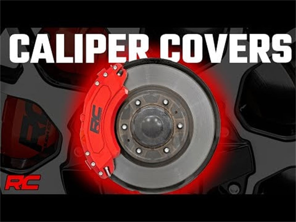 Rough Country 71152 Brake Caliper Covers for Select Toyota Tundra