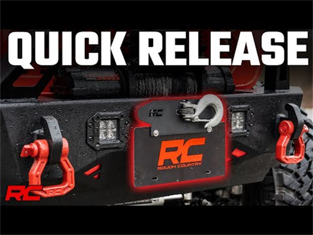 Rough Country RS124 License Plate Mount