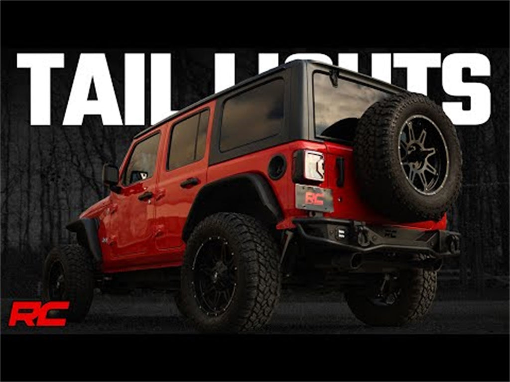 Rough Country RCH5900 Tail Lights for Select Jeep Wrangler