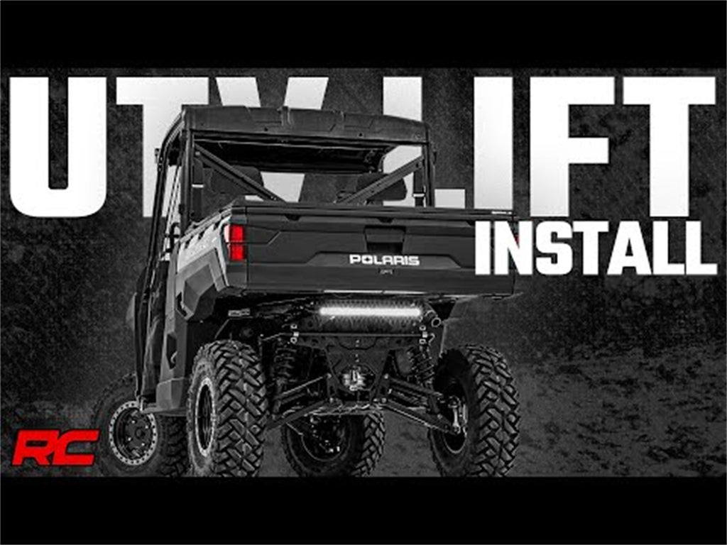 Rough Country 93017 Lift Kit-Suspension for Select Polaris Ranger 1000, Polaris Ranger Crew 1000, Polaris Ranger Crew Premium, Polaris Ranger Crew XP High Lifter Edition, Polaris Ranger Crew XP NorthStar Premium, Polaris Ranger Crew XP NorthStar