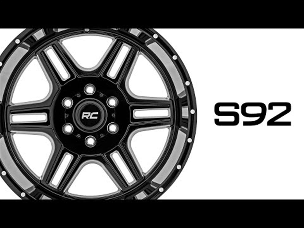 Rough Country 92200914 Series 92 Wheel for Select Ram Classic, Rivian R1S, Rivian R1T