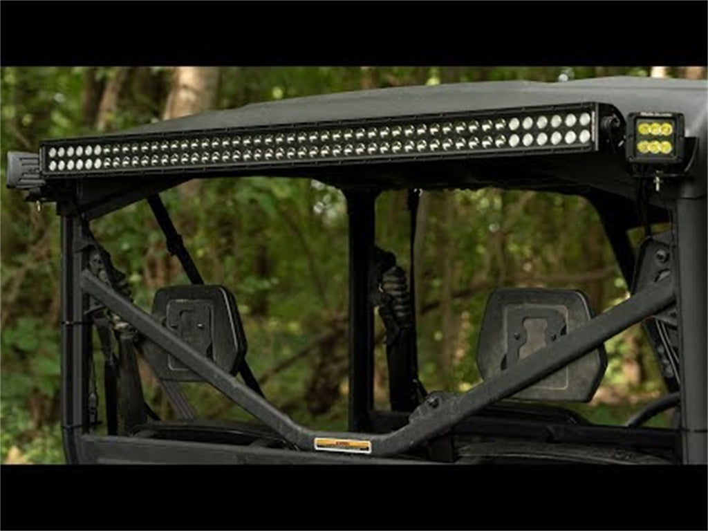 Rough Country 71019 LED Light Bar for Select Can-Am Defender DPS HD10, Can-Am Defender DPS HD5, Can-Am Defender DPS HD7, Can-Am Defender DPS HD8, Can-Am Defender DPS HD8 CAB, Can-Am Defender DPS HD9, Can-Am Defender DPS HD9 CAB, Can-Am Defender HD10,