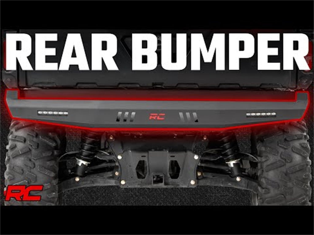 Rough Country 93059 LED Rear Bumper for Select Can-Am Defender DPS HD10, Can-Am Defender DPS HD5, Can-Am Defender DPS HD7, Can-Am Defender DPS HD8, Can-Am Defender DPS HD8 CAB, Can-Am Defender DPS HD9, Can-Am Defender DPS HD9 CAB, Can-Am Defender HD10,
