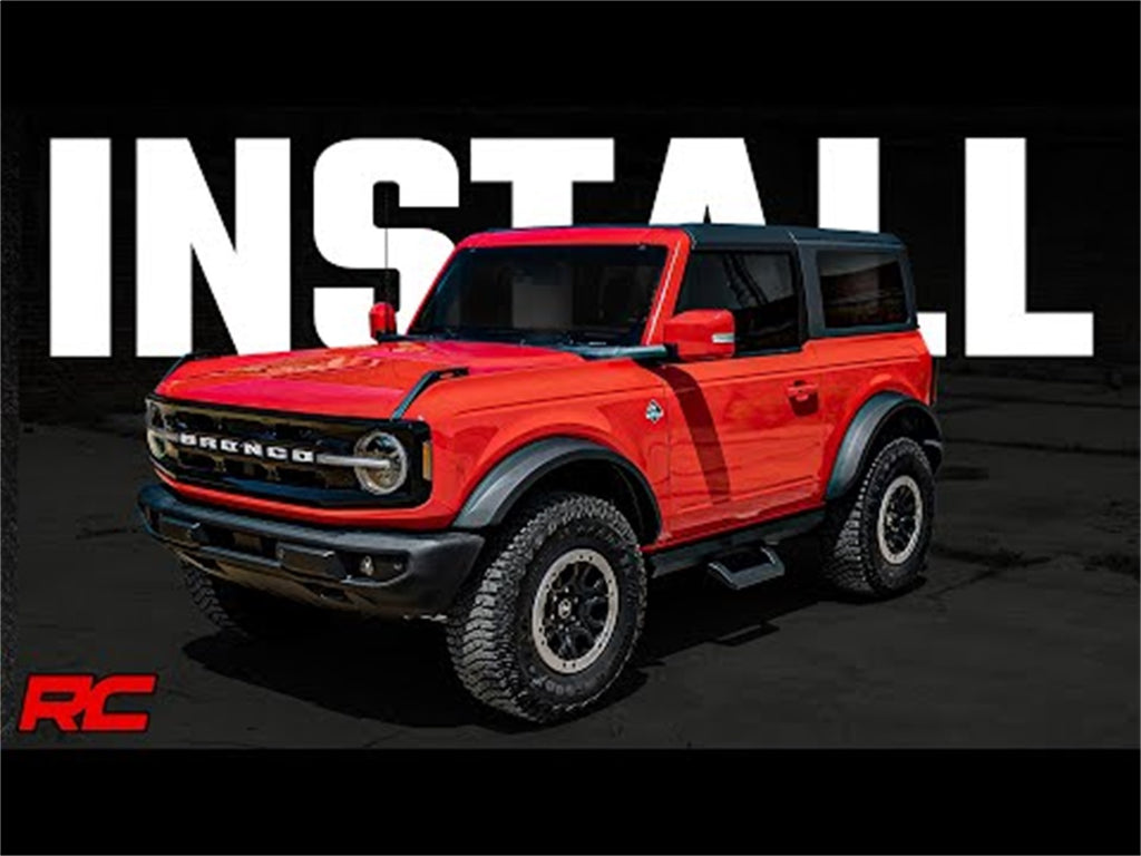 Rough Country 51035 Tie Rod Sleeve Upgrade for Select Ford Bronco