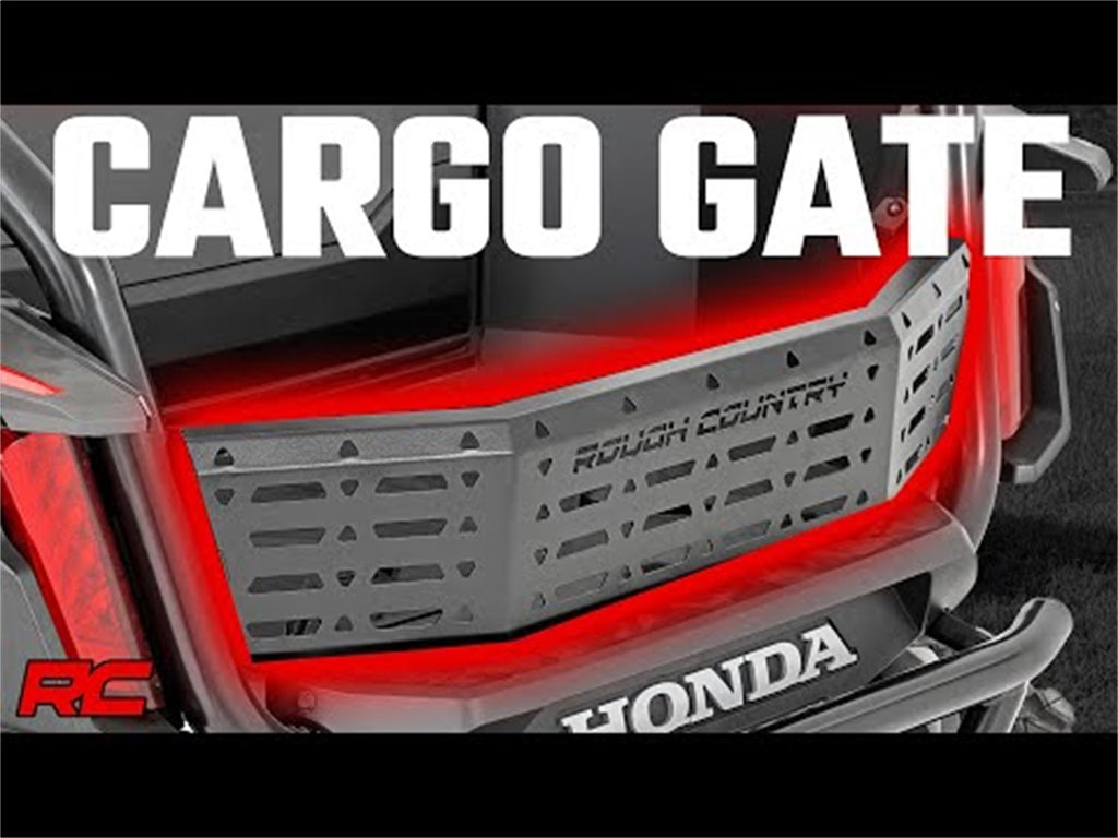 Rough Country 92044 Cargo Tailgate for Select Honda SXS10S2R Talon 1000R, Honda SXS10S2R Talon 1000R Special Edition, Honda SXS10S2RD Talon 1000R FOX Live Valve, Honda SXS10S2X Talon 1000X, Honda SXS10S2XD Talon 1000X FOX Live Valve, Honda SXS10S4 Talon