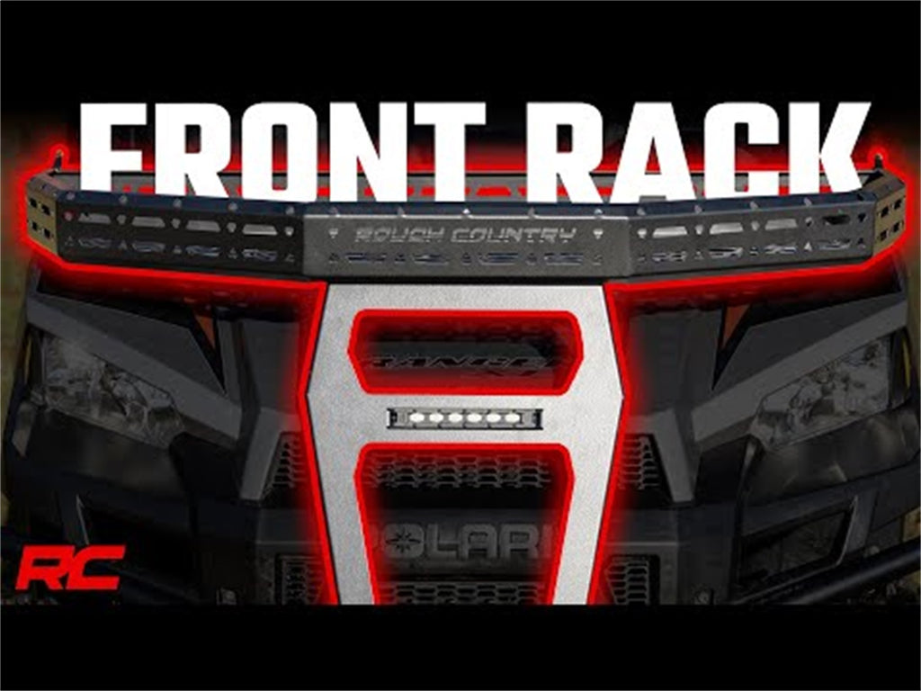 Rough Country 92059 Cargo Rack for Select Honda SXS1000M3 Pioneer 1000, Honda SXS1000M3 Pioneer Deluxe, Honda SXS1000M5 Pioneer 1000-5, Honda SXS1000M5 Pioneer 1000-5 Deluxe, Honda SXS1000M5 Pioneer 1000-5 Limited Edition