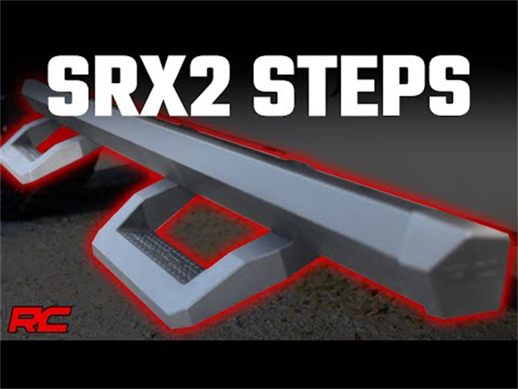 Rough Country 31008A SRX2 Side Steps for Select Ram