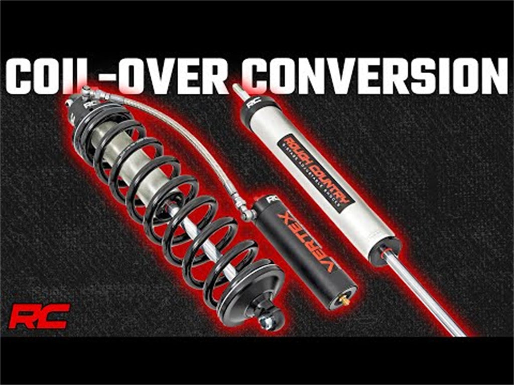 Rough Country 58158 Coilover Conversion Lift Kit for Select Ford F-250 Super Duty, Ford F-350 Super Duty