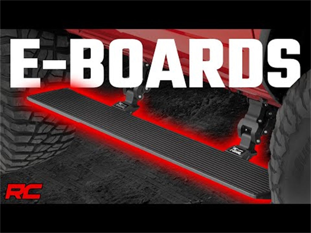 Rough Country PSR61920 Power Running Boards for Select Ram