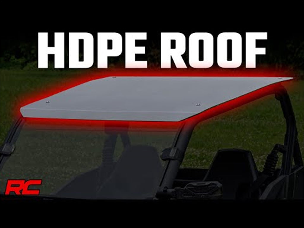 Rough Country 97076 Molded UTV Roof for Select Can-Am Maverick Sport 1000, Can-Am Maverick Sport DPS, Can-Am Maverick Sport 1000R DPS, Can-Am Maverick Sport 1000R X mr, Can-Am Maverick Sport 1000R X rc, Can-Am Maverick X3 Max RS Turbo RR