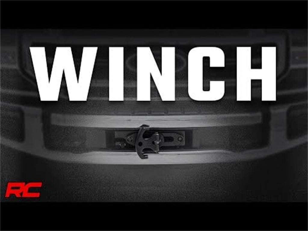 Rough Country 51127 Hidden Winch Mounting Plate for Select Ford F-250 Super Duty