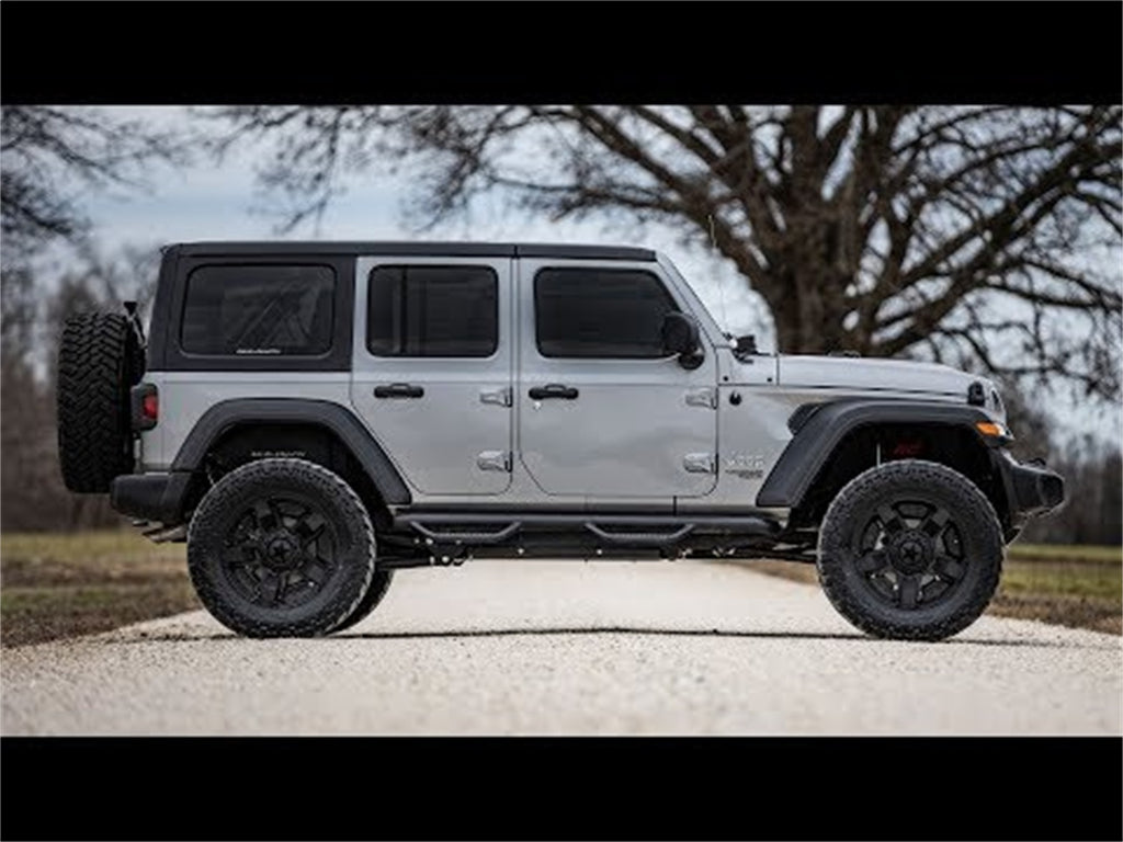 Rough Country 61930 Long Arm Suspension Lift Kit w/Shocks for Select Jeep Wrangler