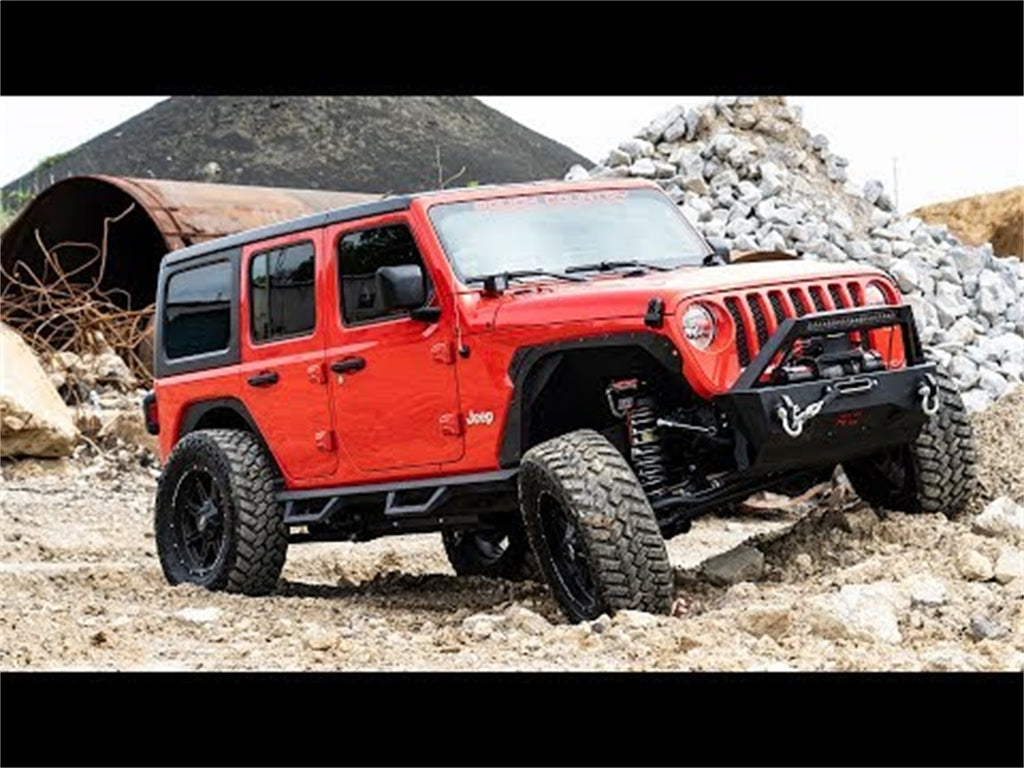 Rough Country 90761 Drop Steps for Select Jeep Wrangler, Jeep Wrangler JK