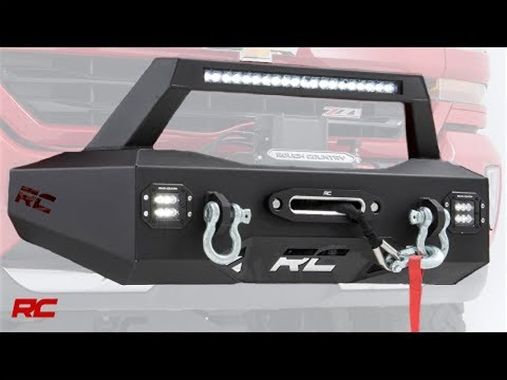 Rough Country 51004 Winch Mount System for Select Ford F-250 Super Duty, Ford F-350 Super Duty