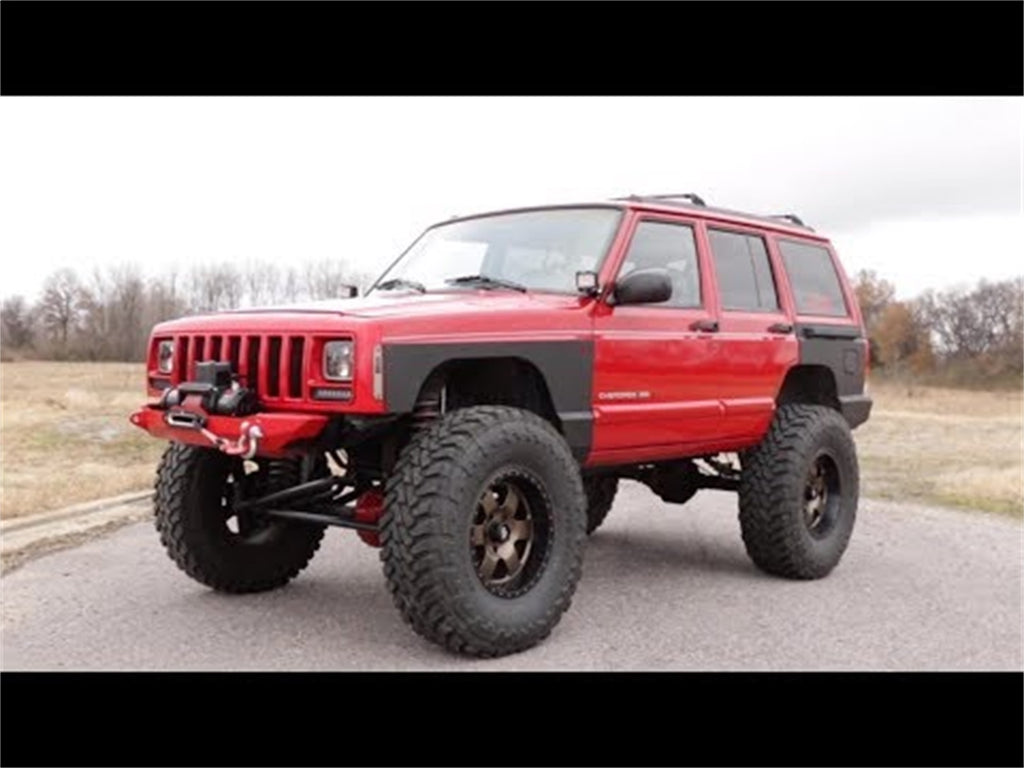 Rough Country 70525 LED Windshield Light Mounts for Select Jeep Cherokee