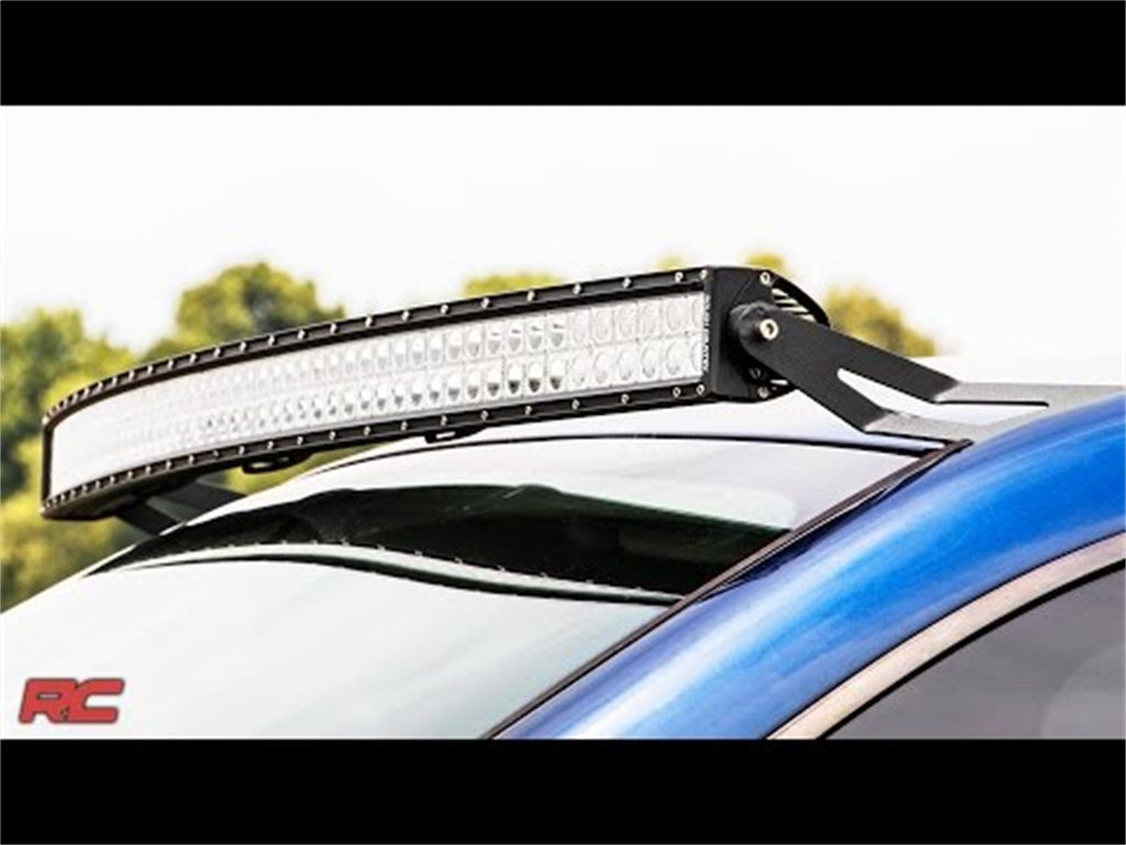 Rough Country 70538 LED Light Bar Windshield Mounting Brackets for Select Dodge Ram